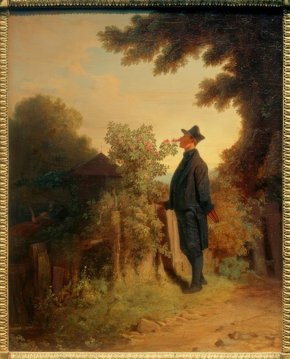 gül arkadaş by Carl Spitzweg
