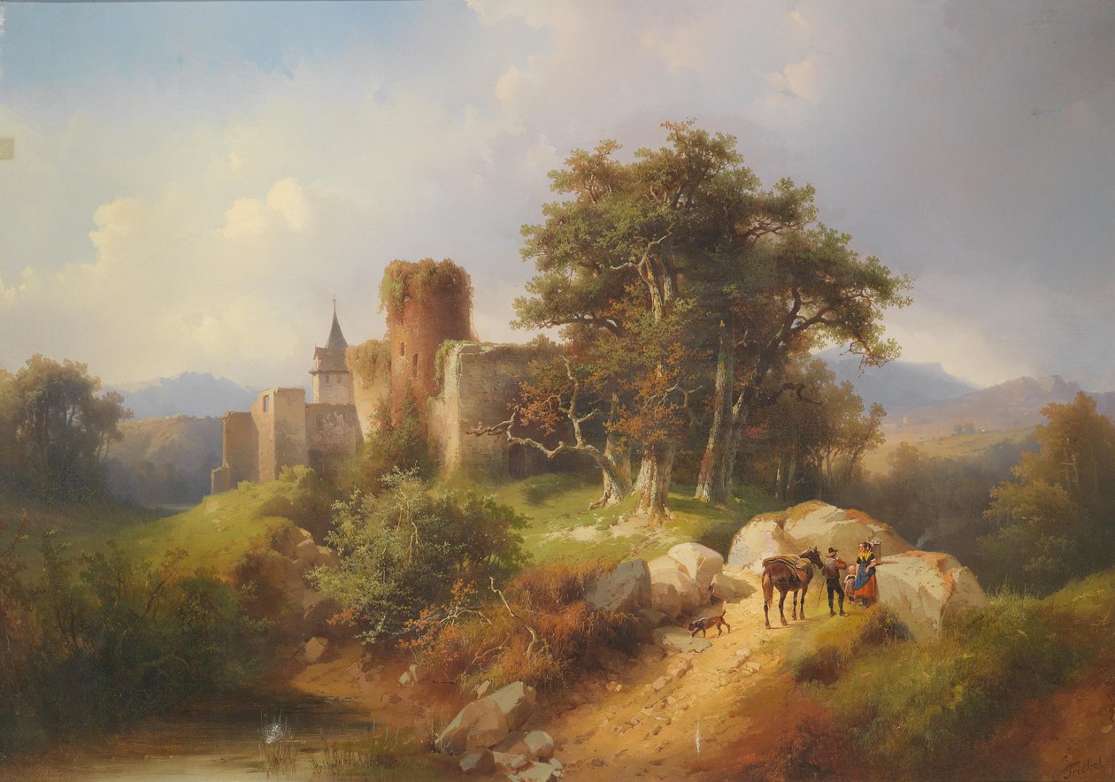 Yüksek Göl by Carl Triebel