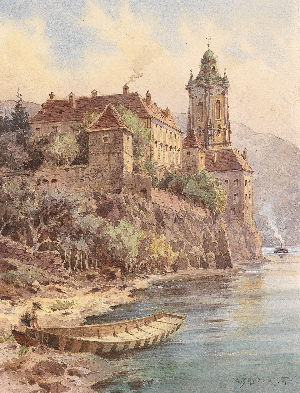 Dürnstein by Carl Wenzel Zajicek