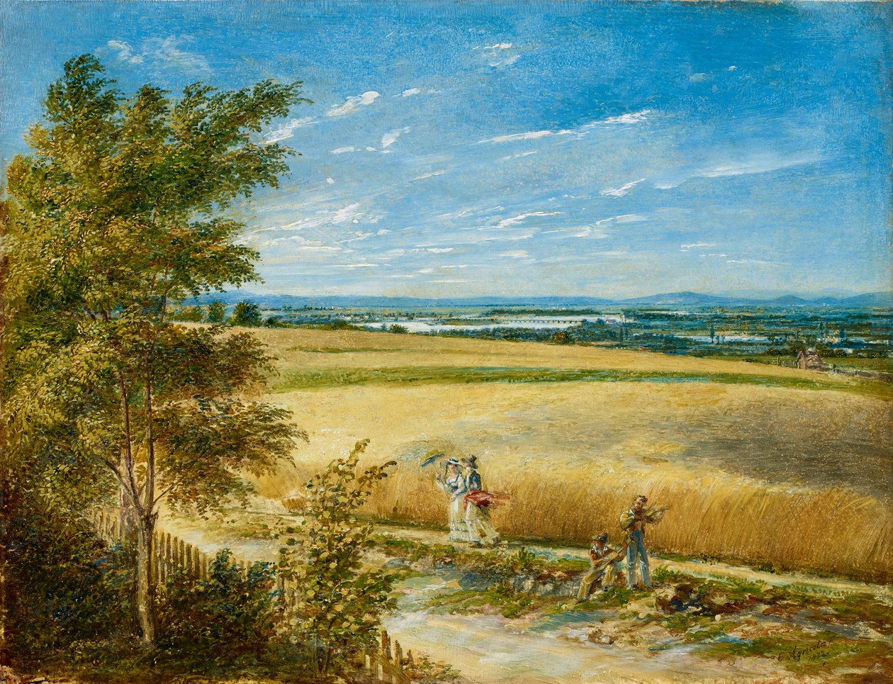 Eski Reichsbrücke ile Tuna by Carl Agricola