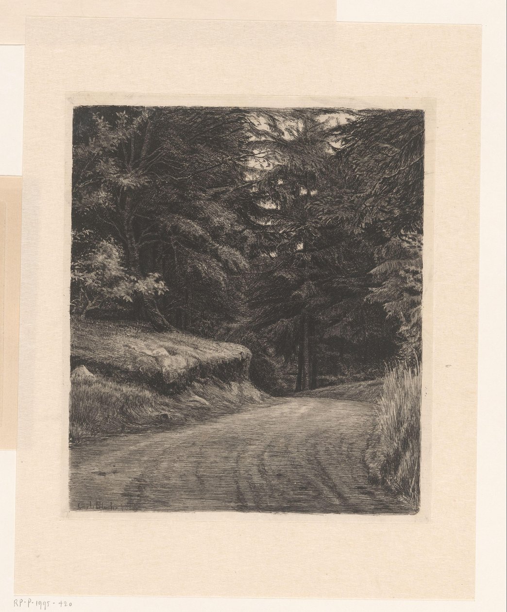 orman yolu by Carl Bloch