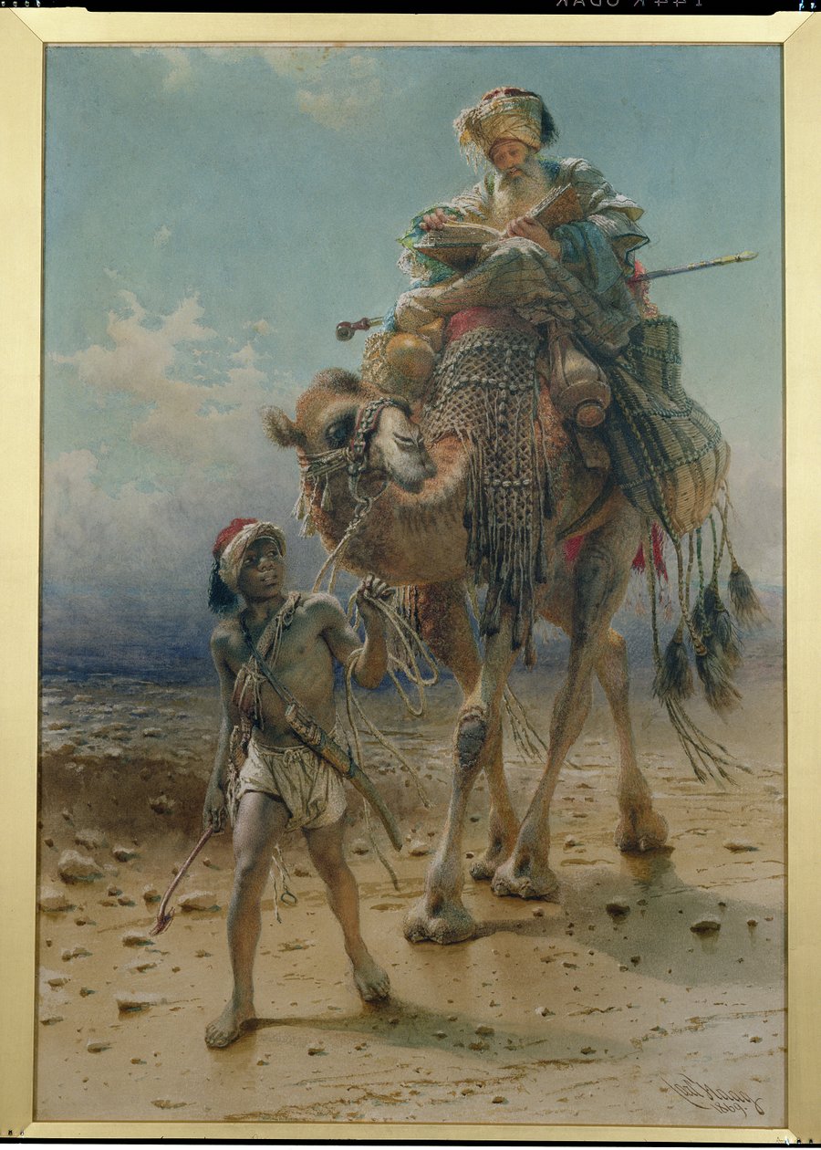 Çölü Geçmek, 1869 by Carl Haag