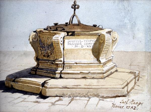 Yazı Tipi, Venedik by Carl Haag