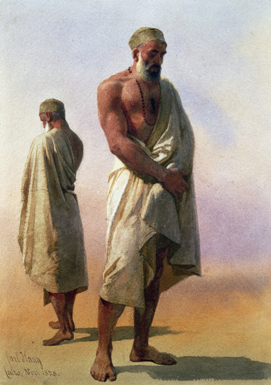 İki Derviş, 1858 by Carl Haag