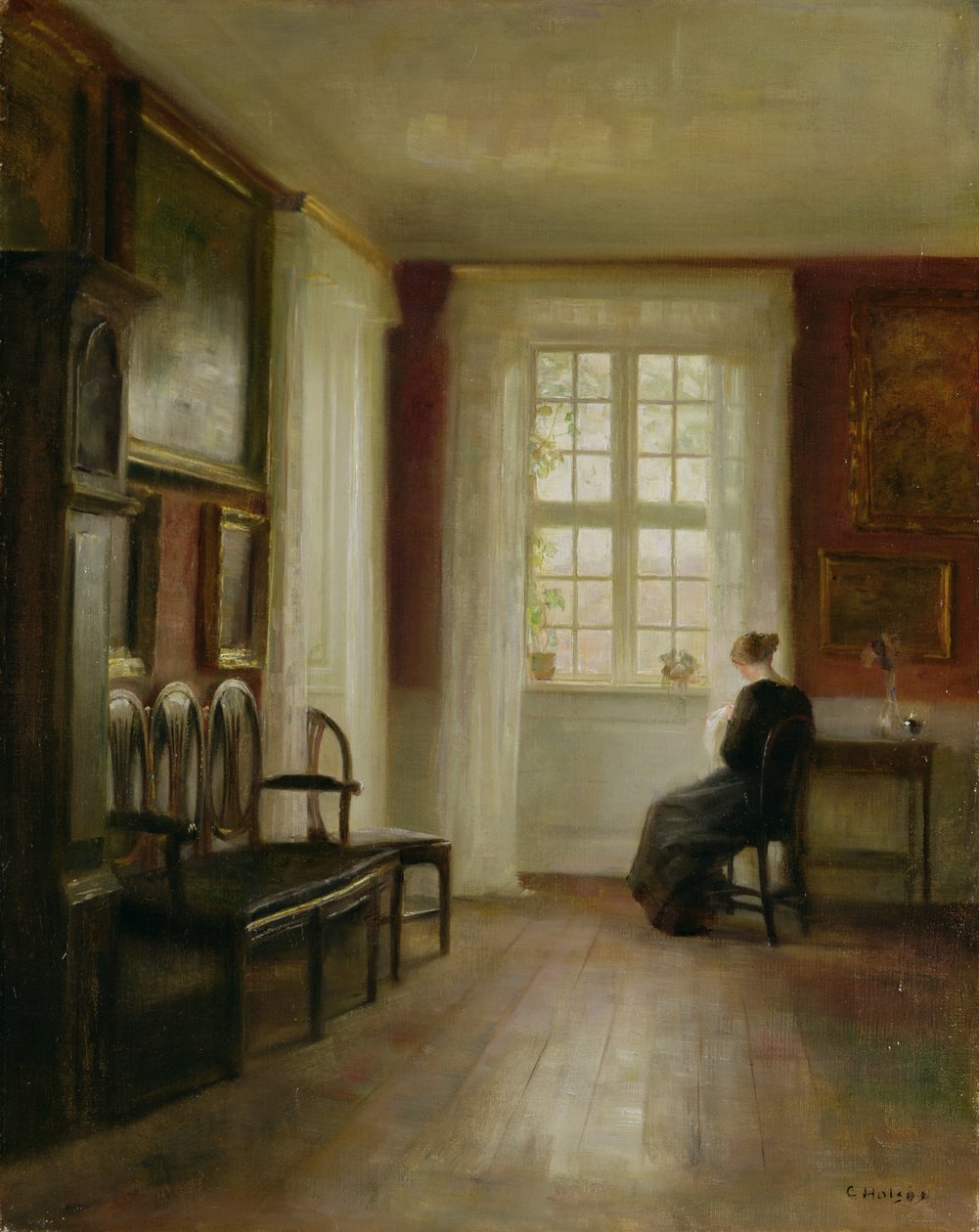 Kadın Dikişli İç by Carl Holsoe