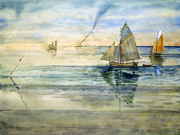 Öresund by Carl Johan Forsberg