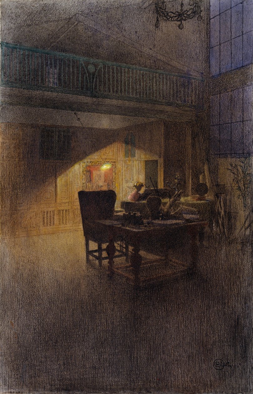 Piyanoda by Carl Larsson