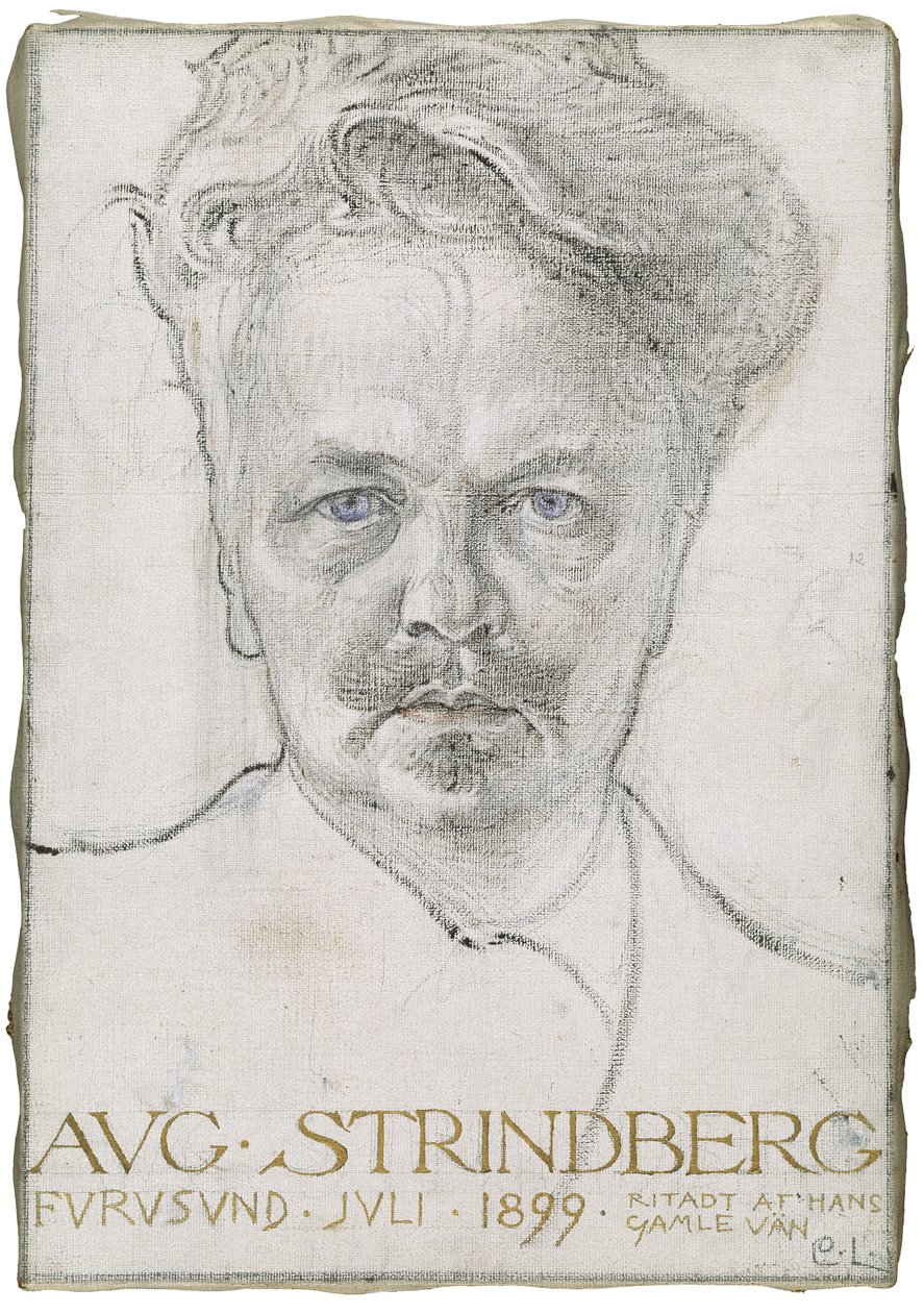 Ağustos Strindberg by Carl Larsson