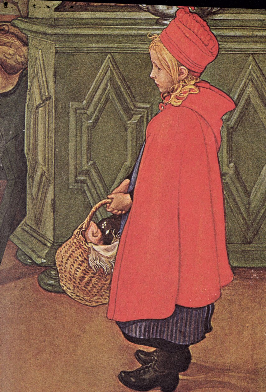 Alışverişi Eve Getirmek by Carl Larsson