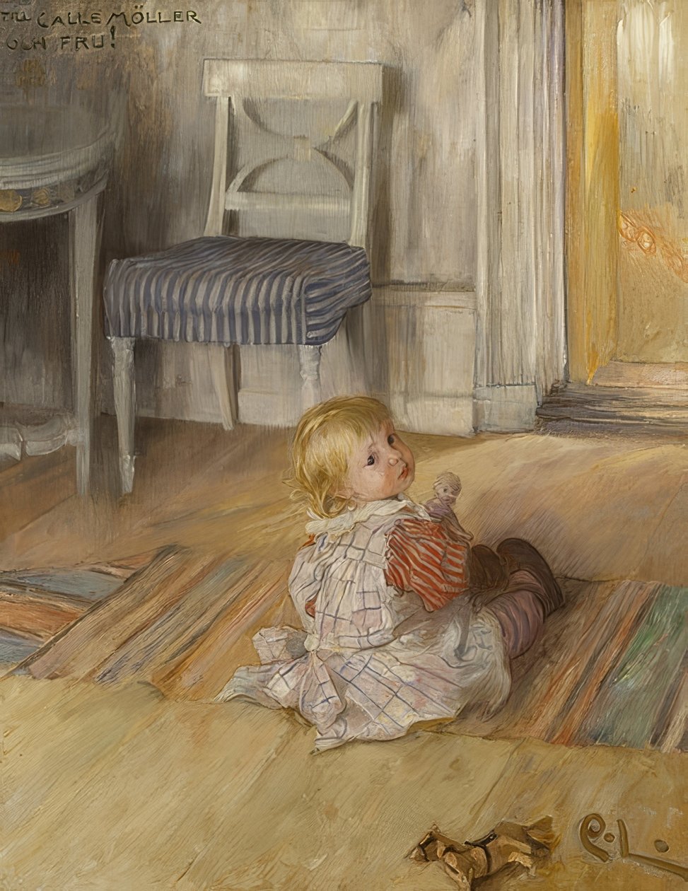 Pontus. 1890 by Carl Larsson