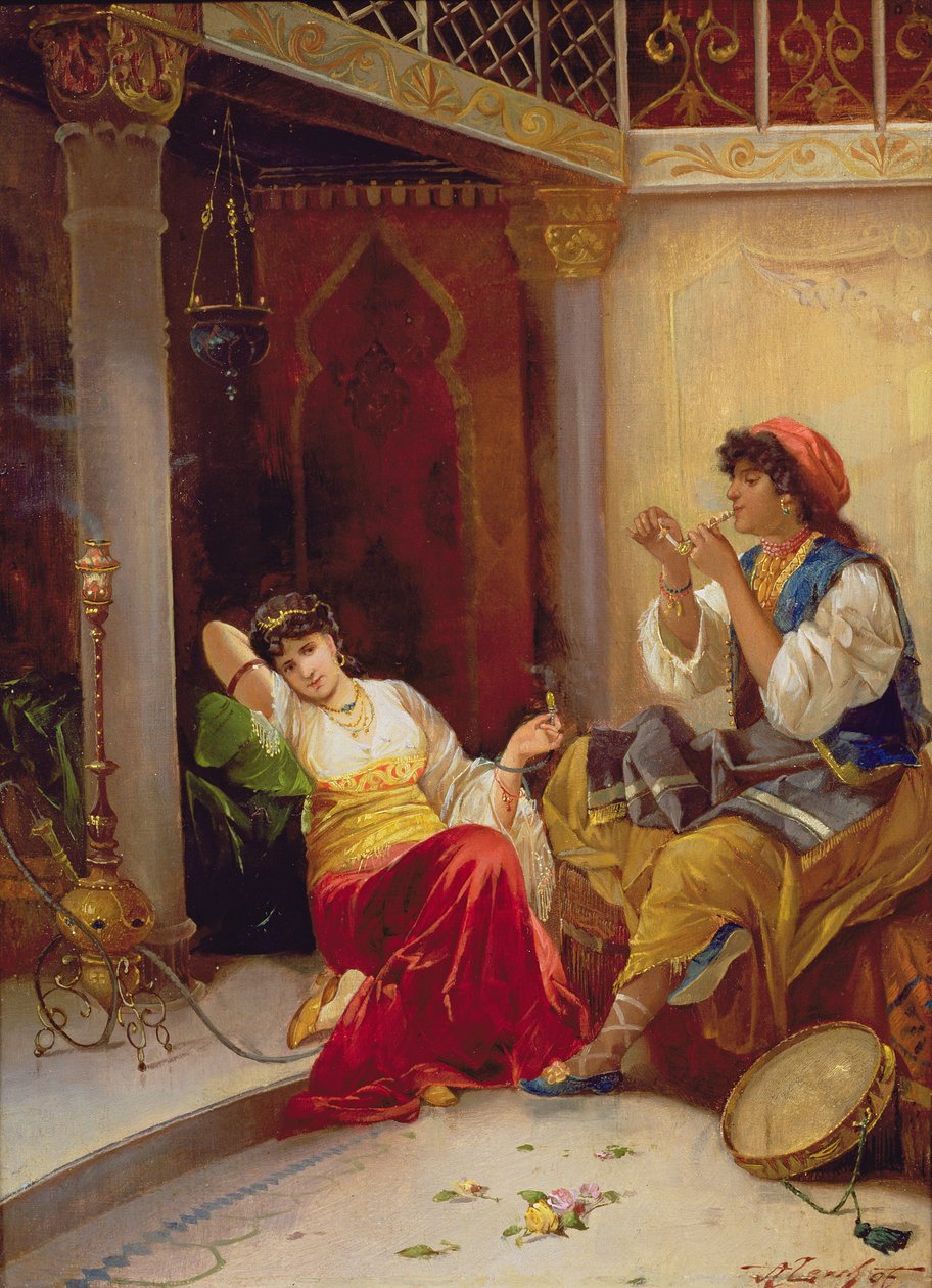 Harem Güzelleri, 1896 by Carl Libert August Lentz