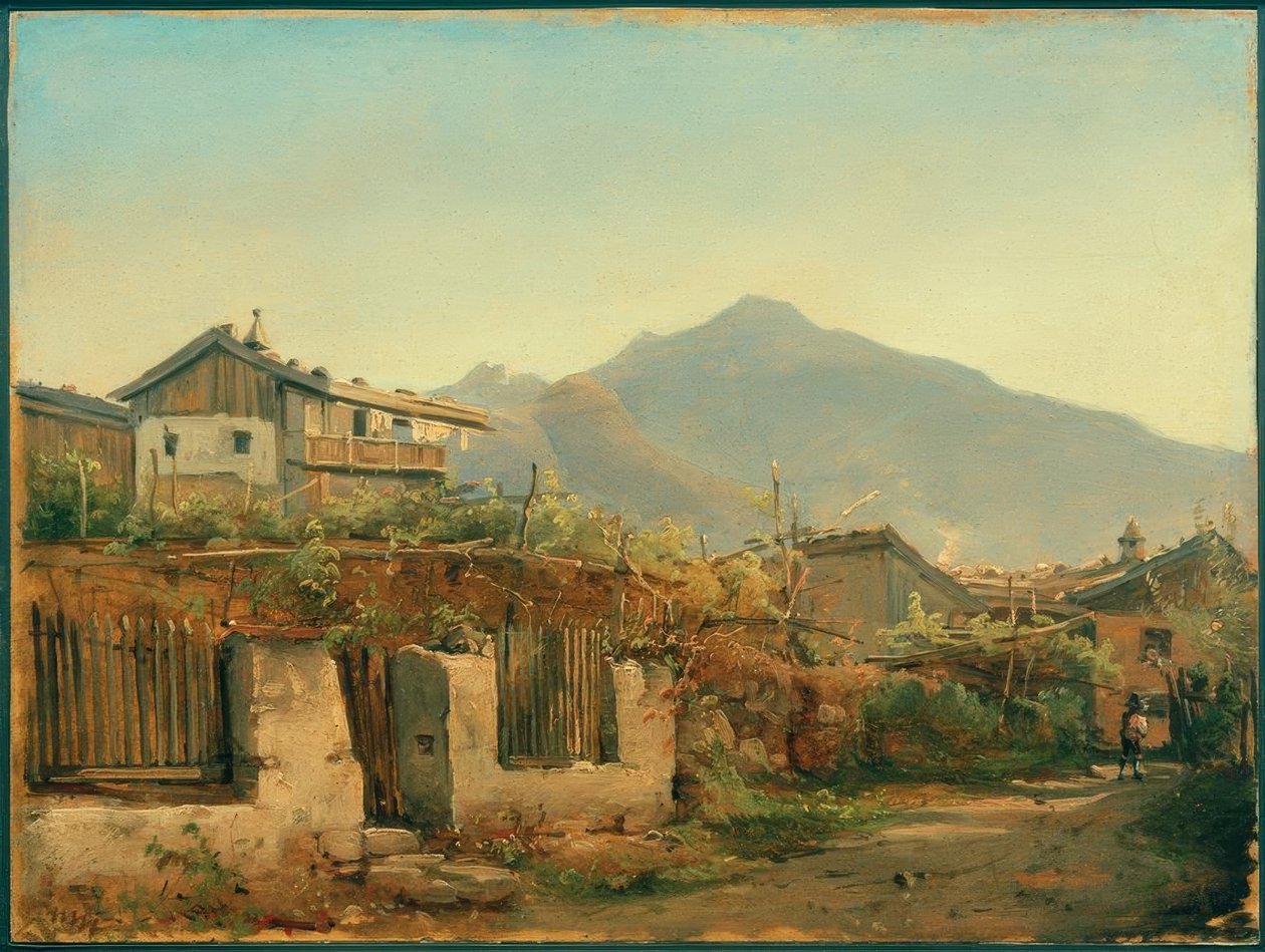 C.Morgenstern, Dorf Tirol by Carl Morgenstern