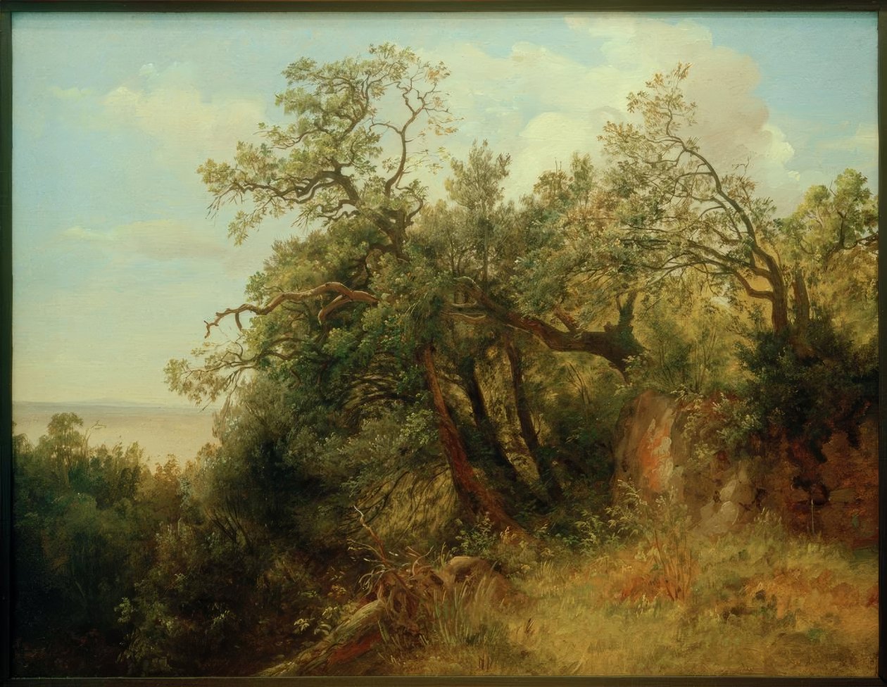 C. Morgenstern, Ariccia parkında by Carl Morgenstern
