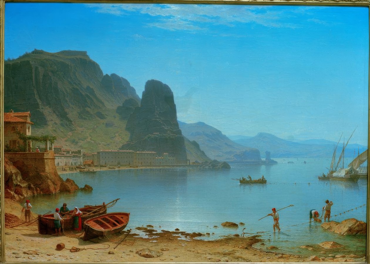 C. Sabah yıldızı, balık taşlı teras by Carl Morgenstern