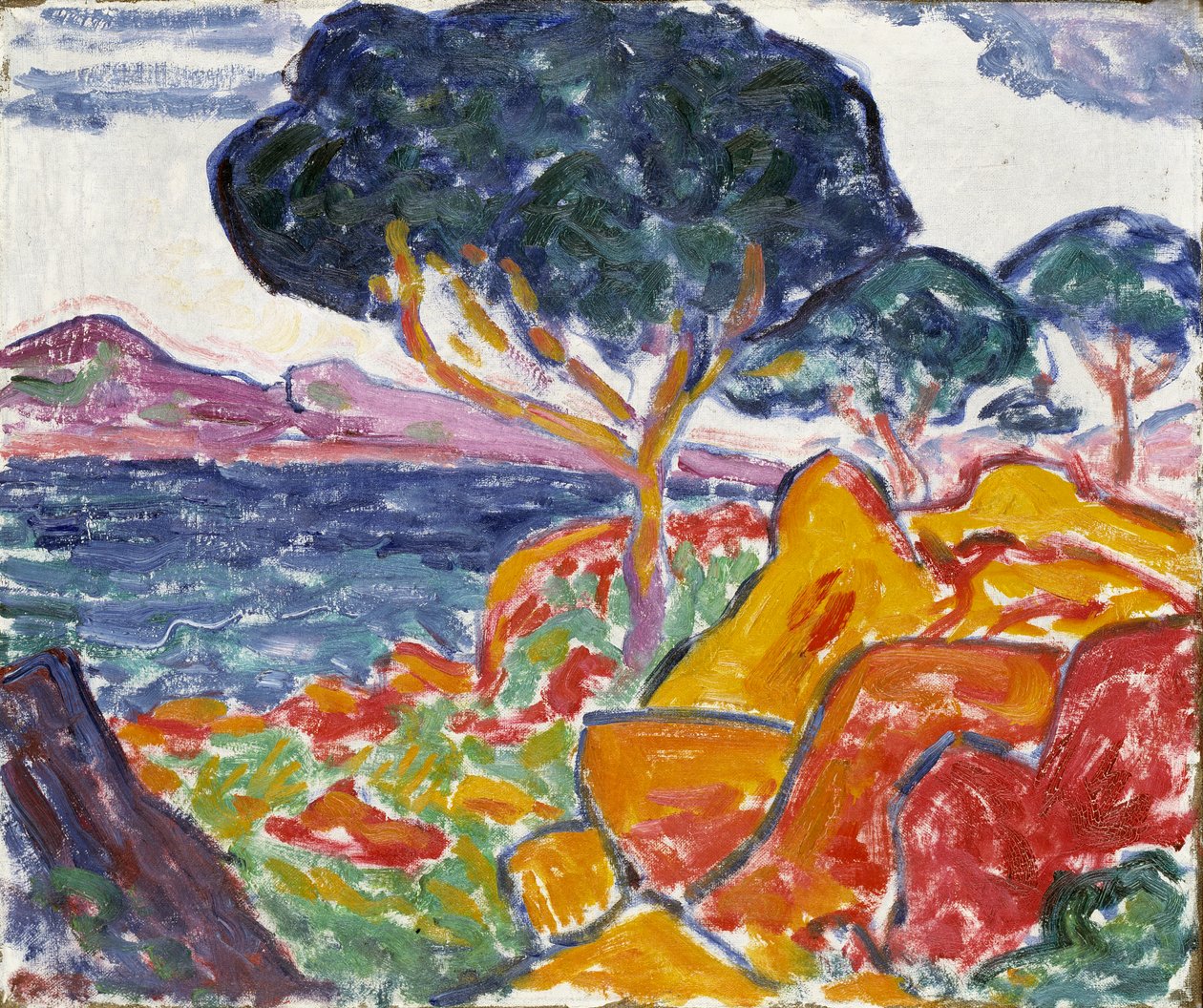 Manzara, yaklaşık. 1909-1914. by Carl Newman