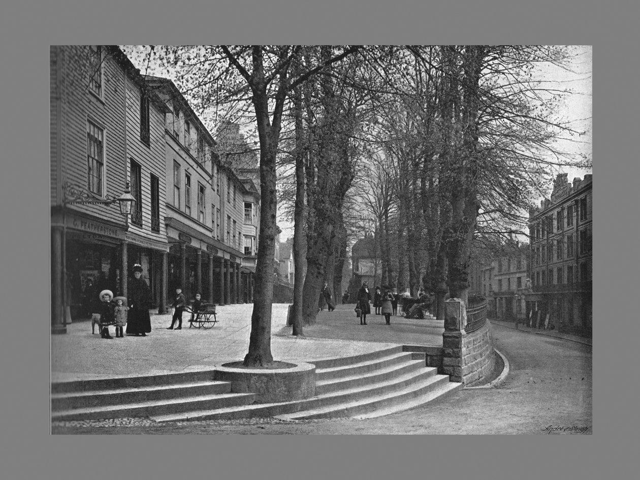 Pantiles, Tunbridge Wells c1900 by Carl Norman