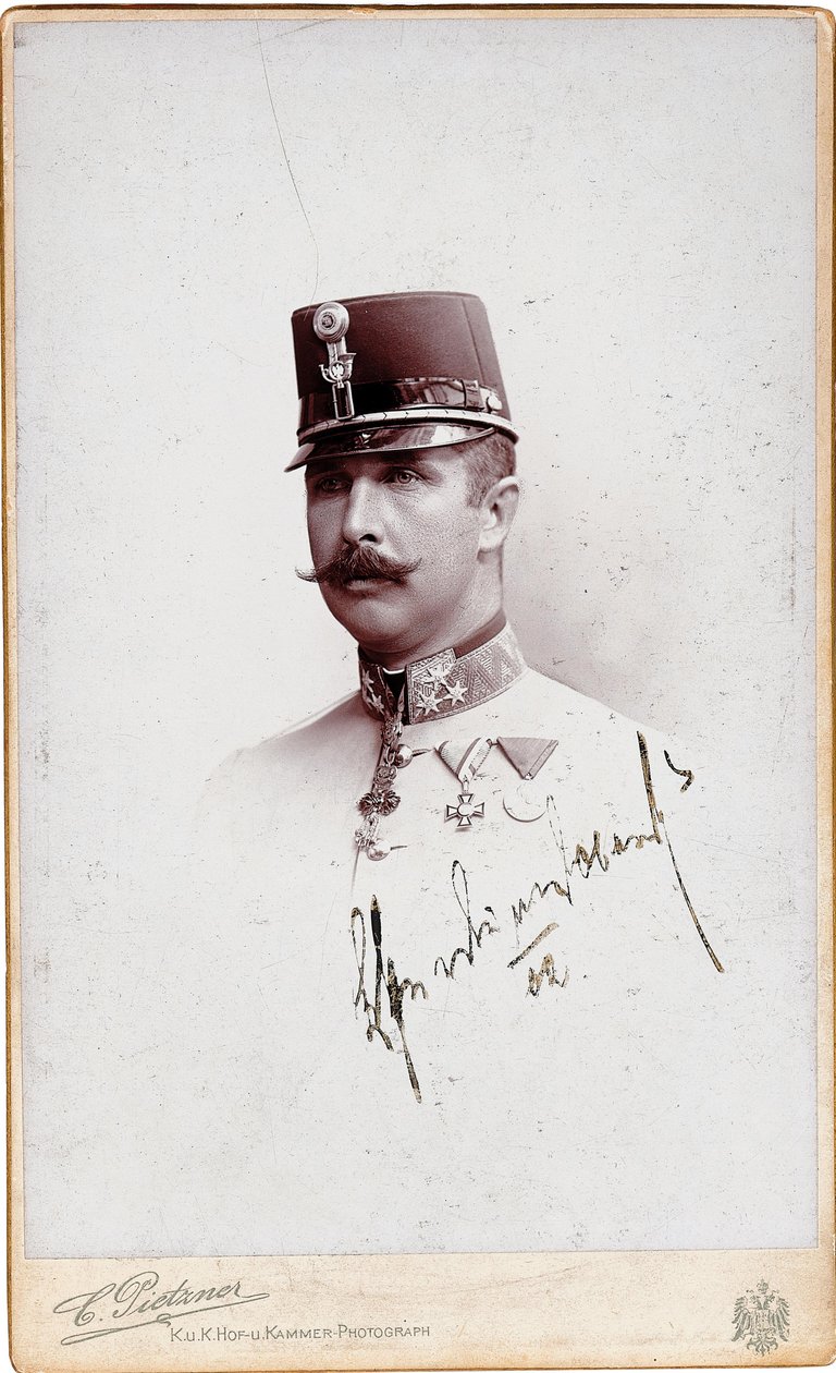 Avusturya Arşidükü Franz Ferdinand, 1902. by Carl Pietzner
