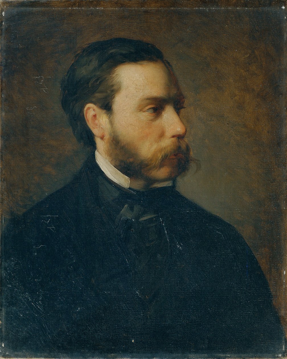 Sanat tüccarı Georg Plach by Carl Rahl