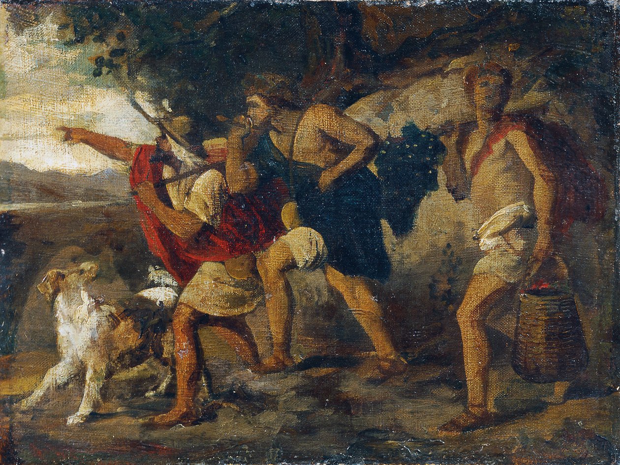 üzüm ile izciler by Carl Rahl