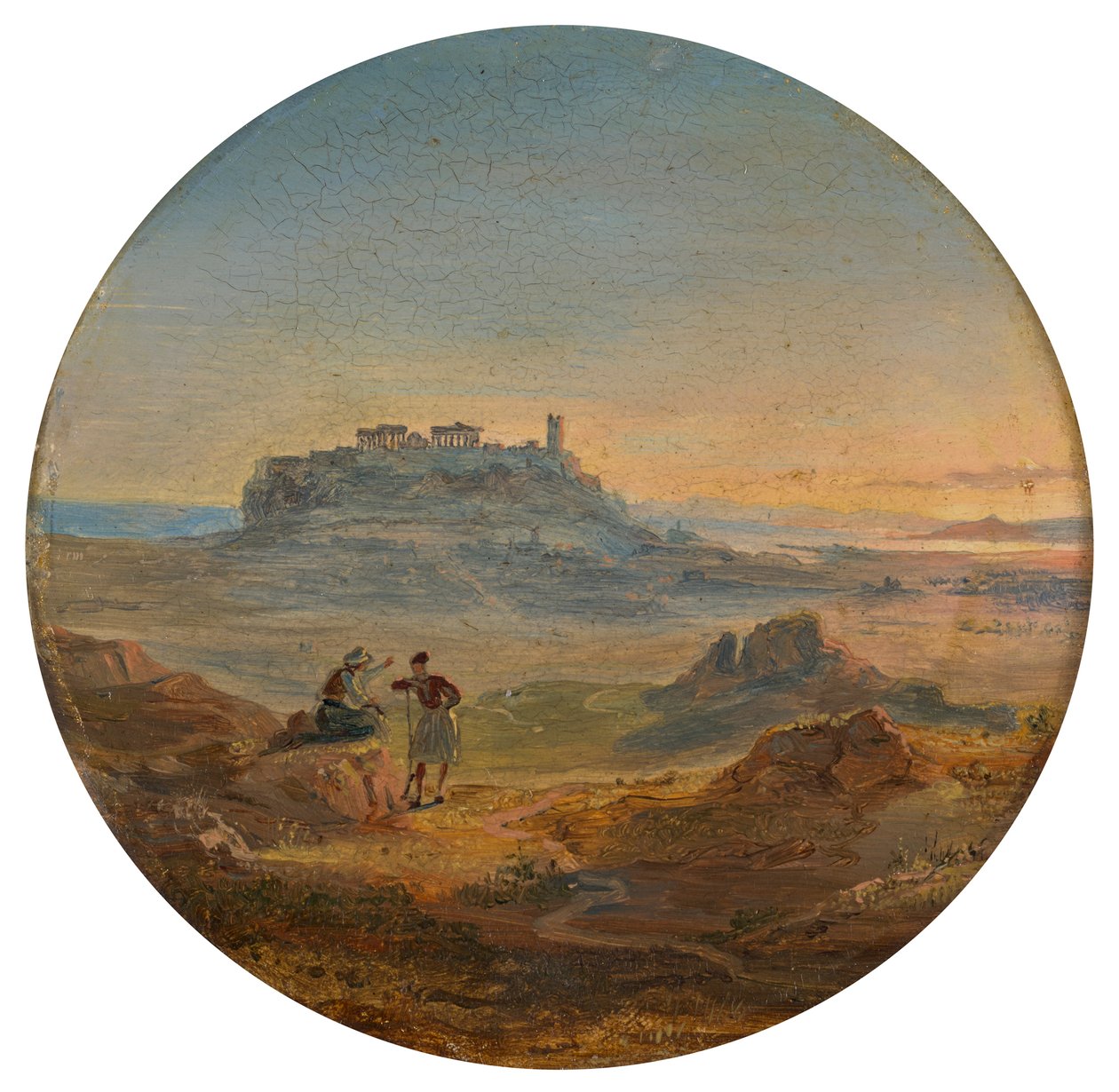 Atina Akropolisi by Carl Rottmann