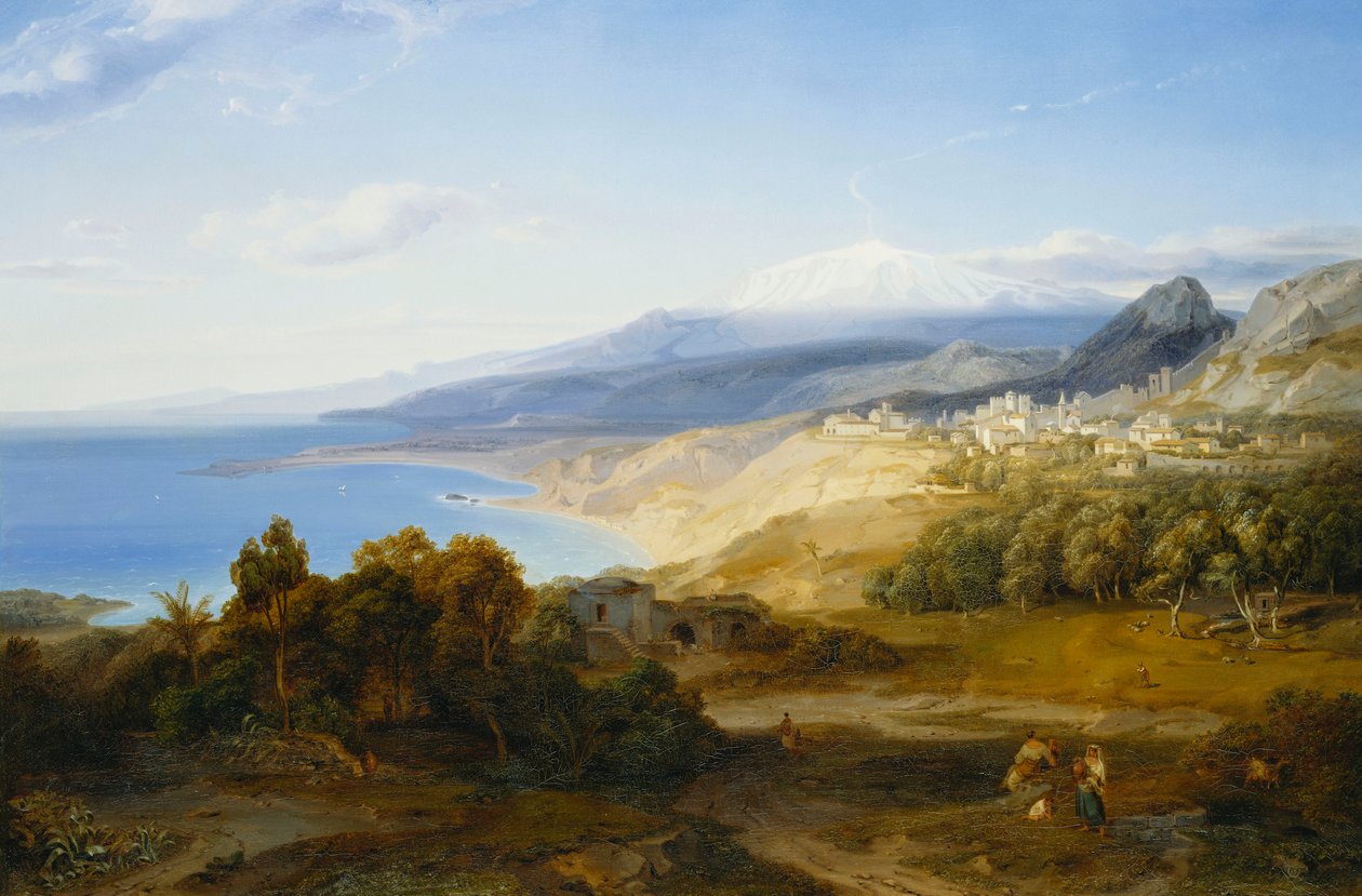 Taormina, by Carl Rottmann