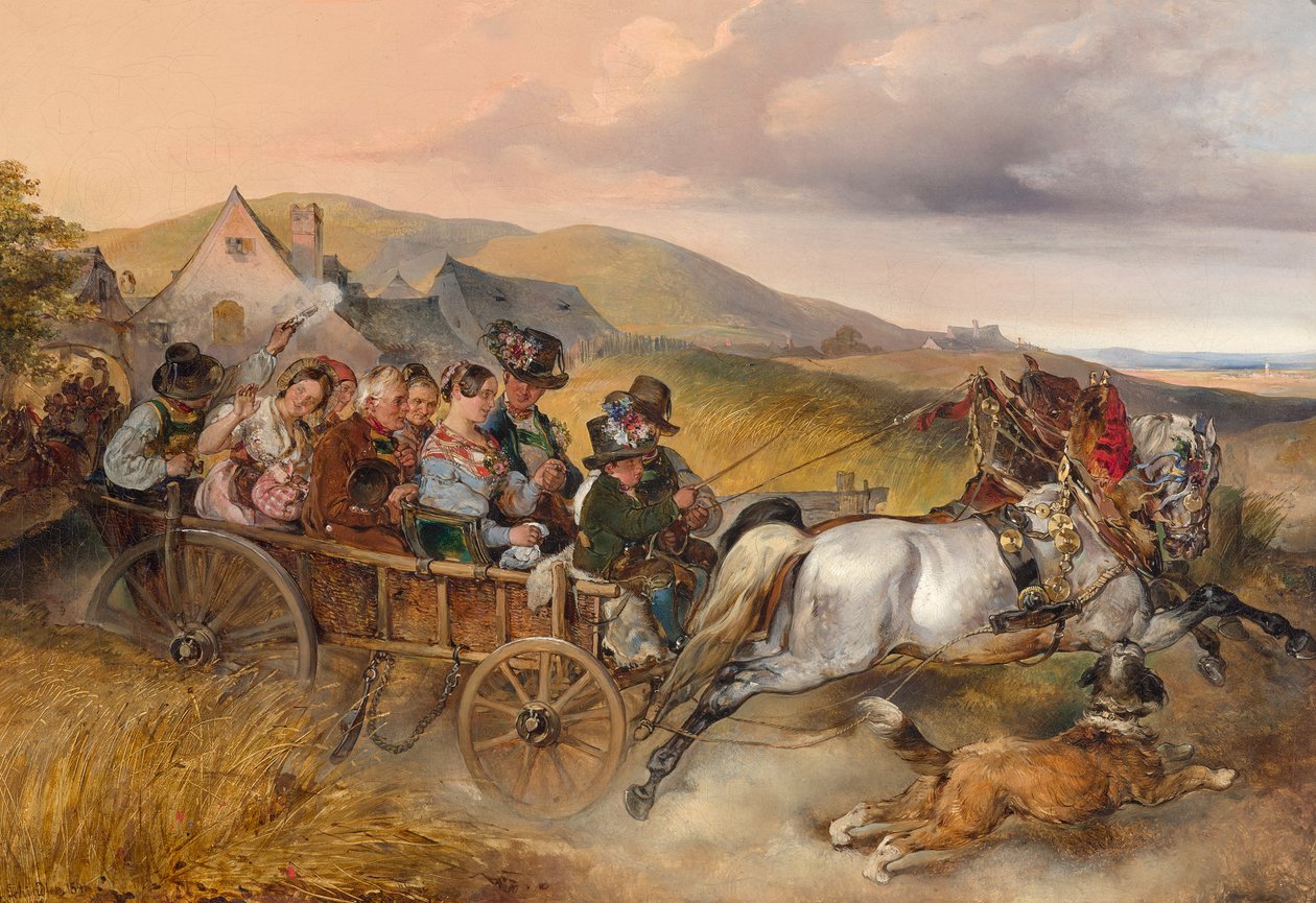 Düğün Yolculuğu by Carl Schindler