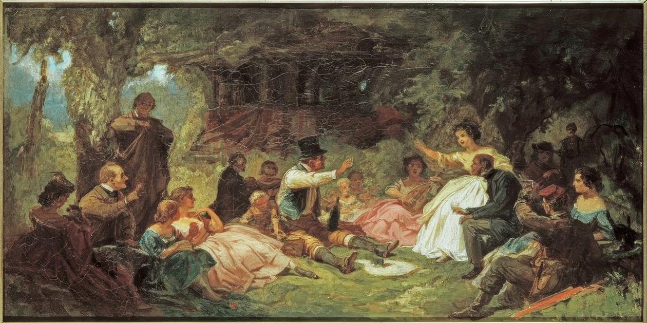 Piknik by Carl Spitzweg