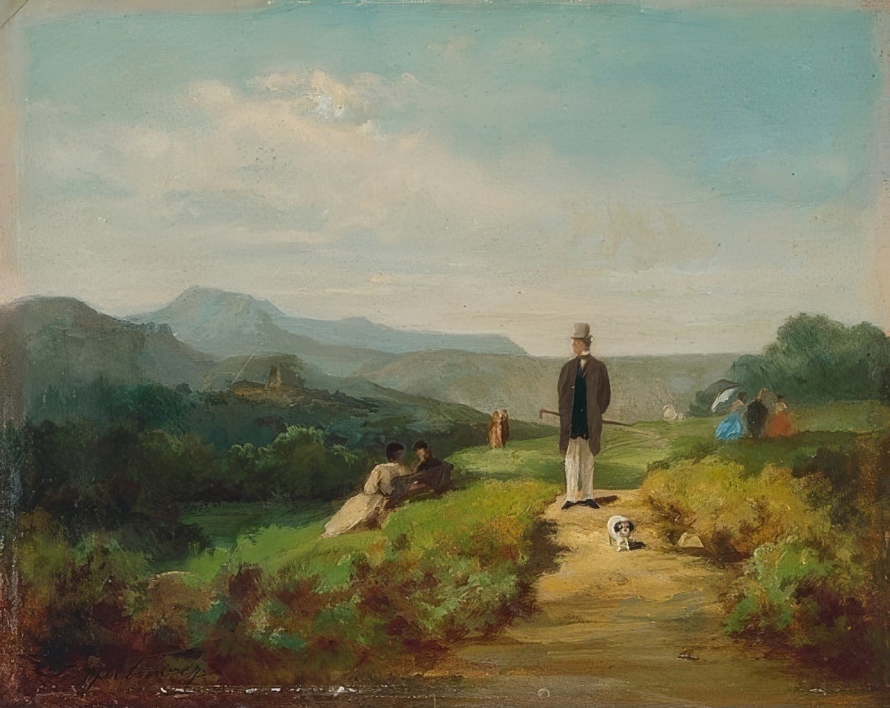 Bey (Hagestolz) by Carl Spitzweg