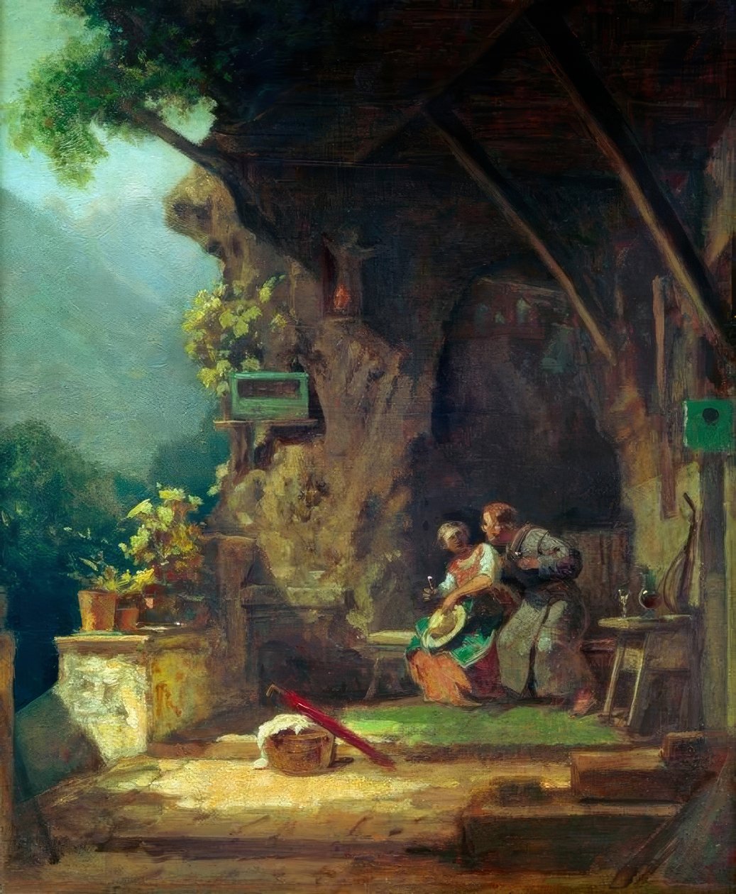 aşık münzevi by Carl Spitzweg