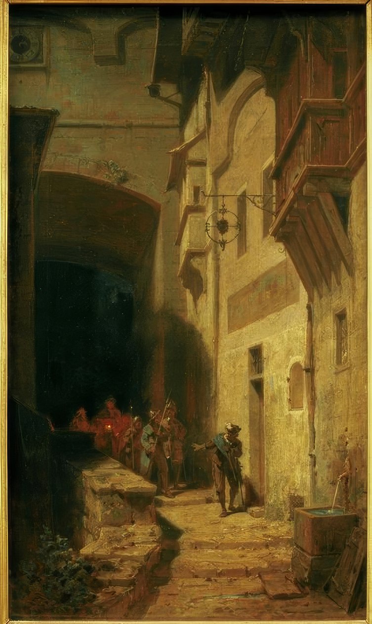 Scharwache by Carl Spitzweg
