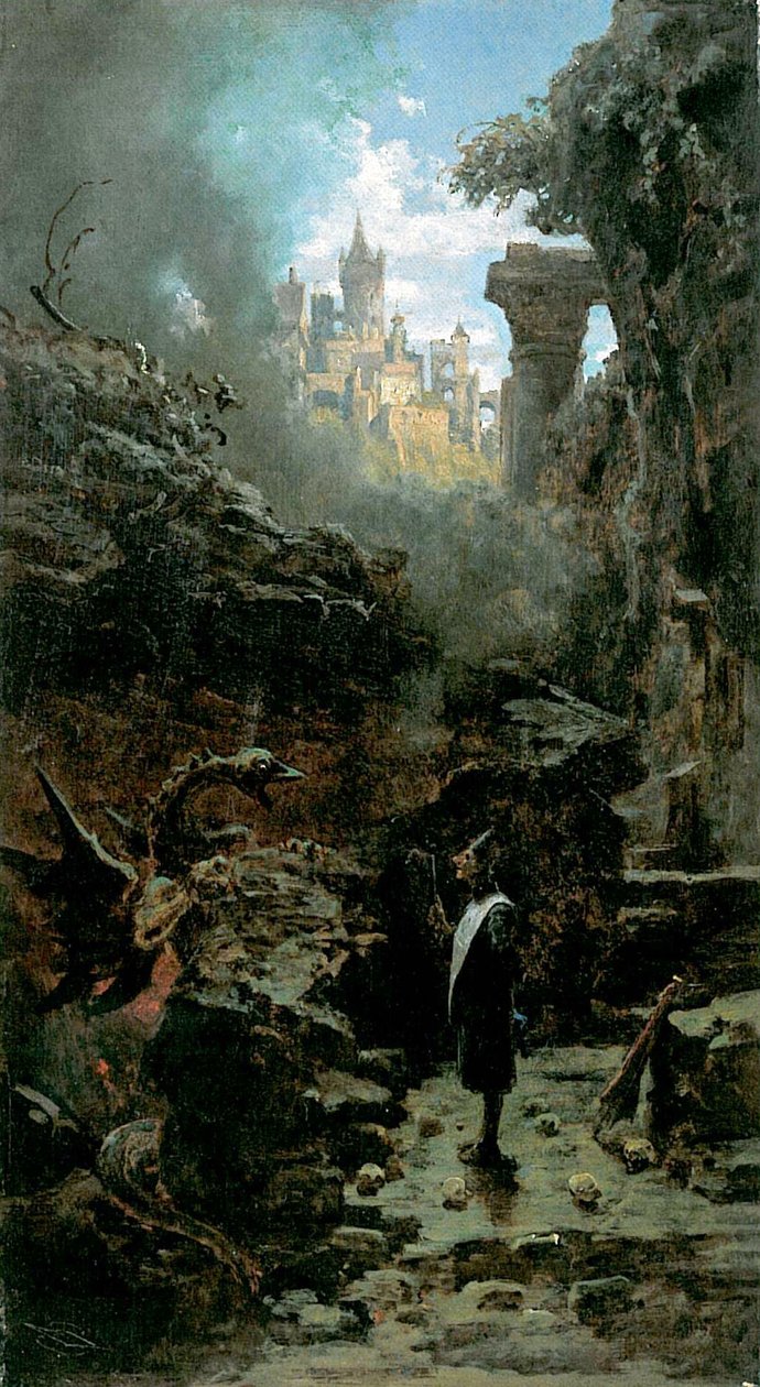 Büyücü by Carl Spitzweg