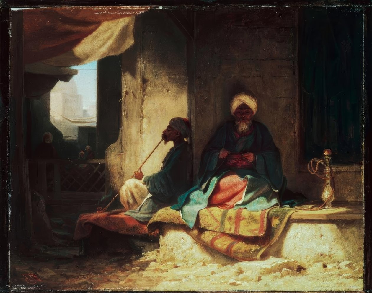 Türk pazarında by Carl Spitzweg