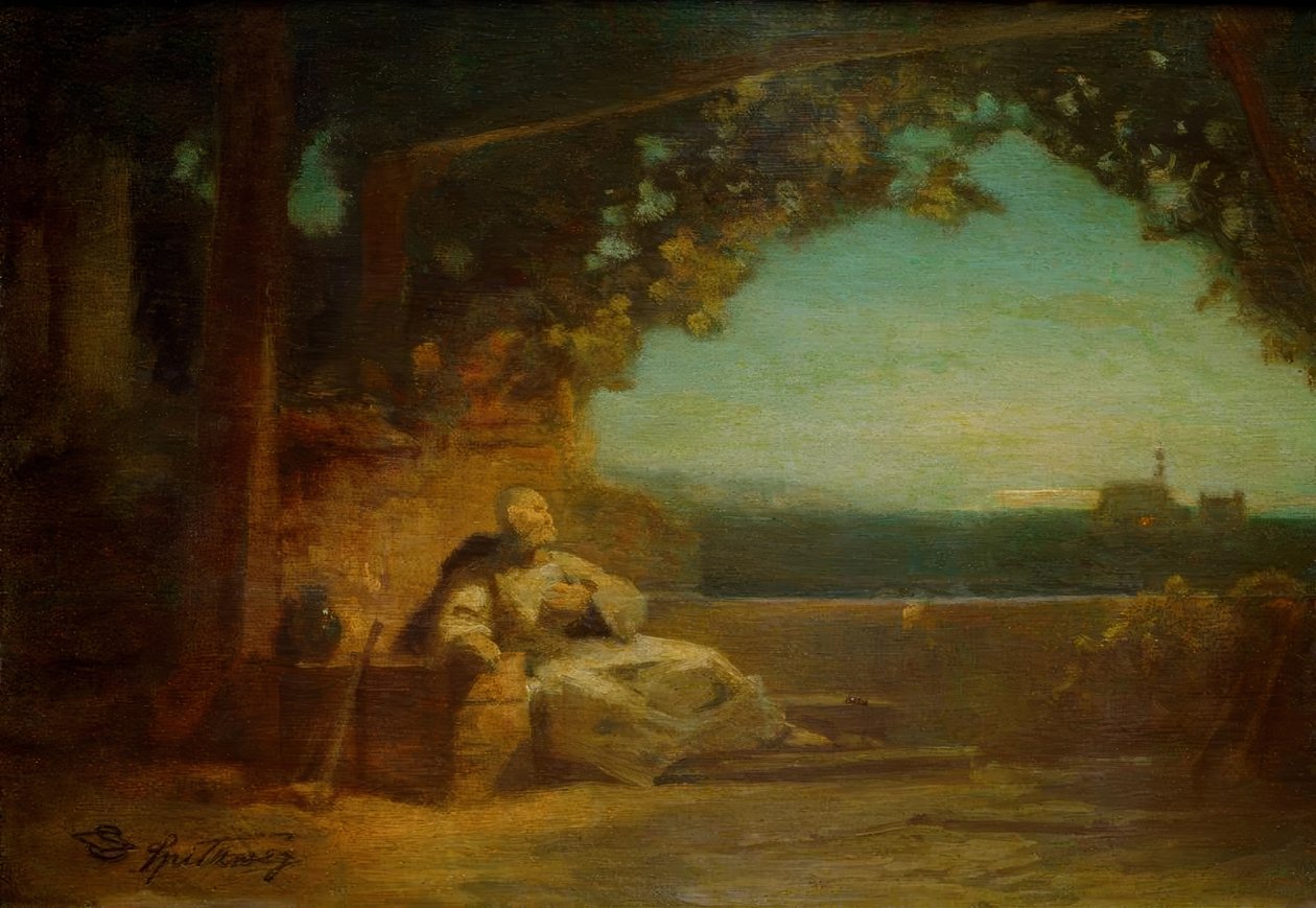 Şövalye Toggenburg by Carl Spitzweg