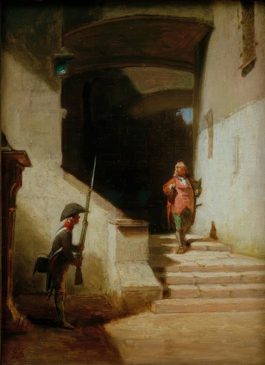 Serenissimus (Gelir) by Carl Spitzweg