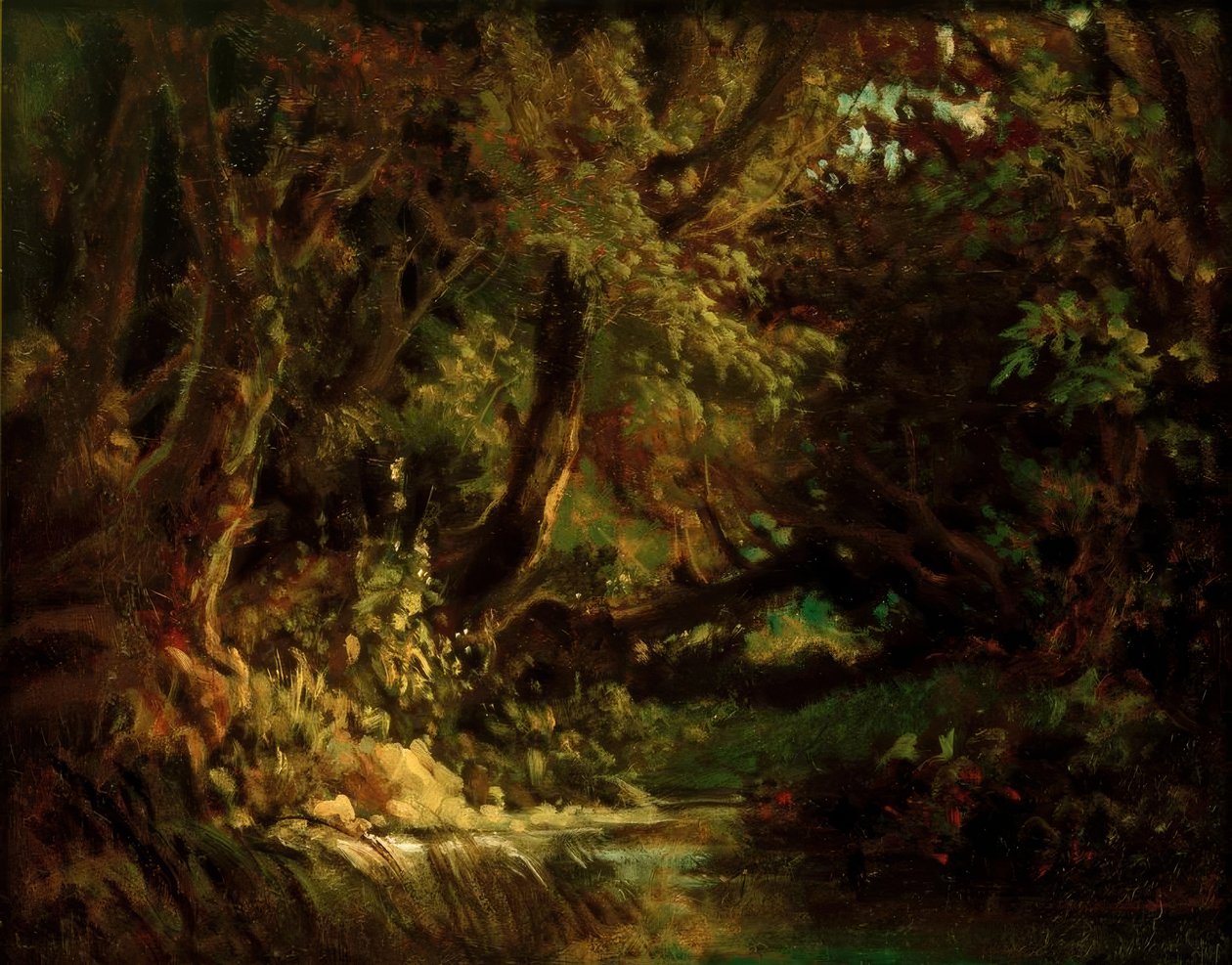 Waldinneres by Carl Spitzweg