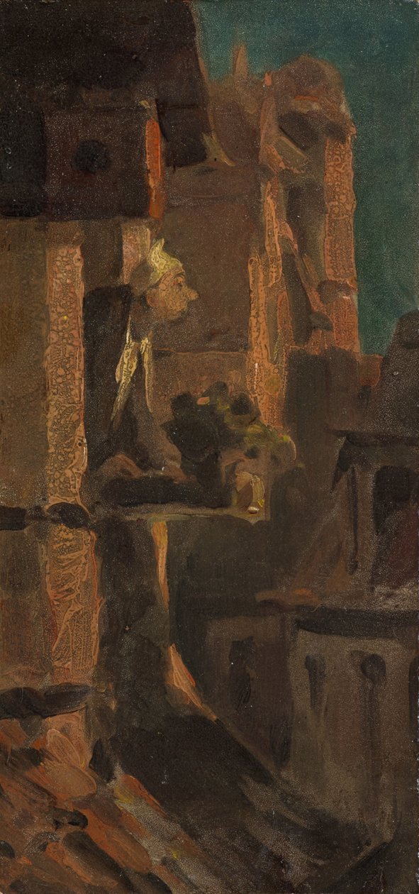 Ateş nerede? by Carl Spitzweg