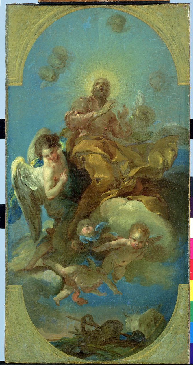 Aziz Isidor Deklarasyonu (c.560-636) by Carle van Loo