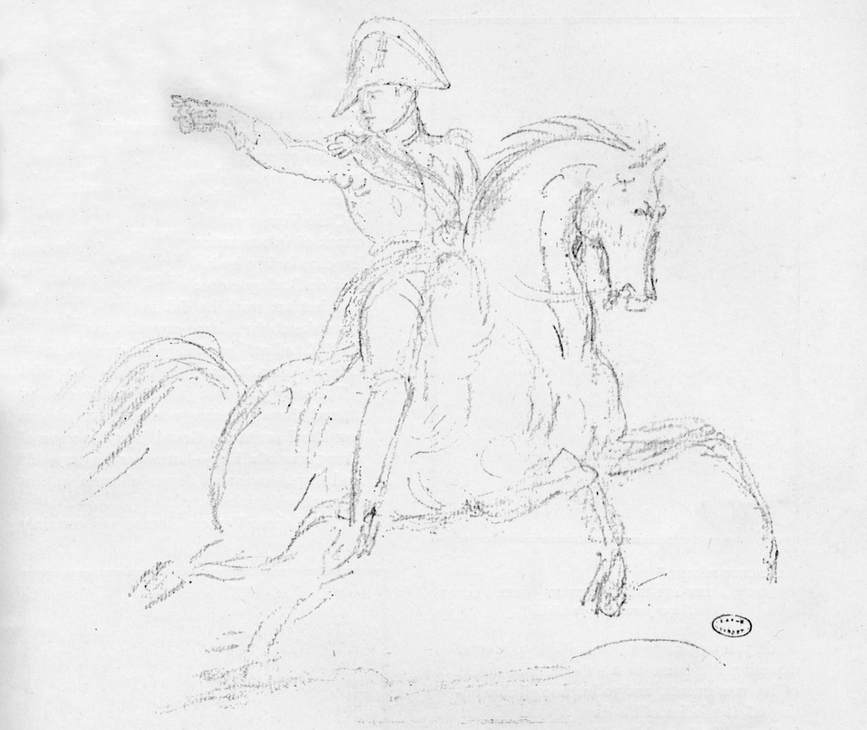 Napolyon At Sırtında, 18. yüzyıl by Carle Vernet
