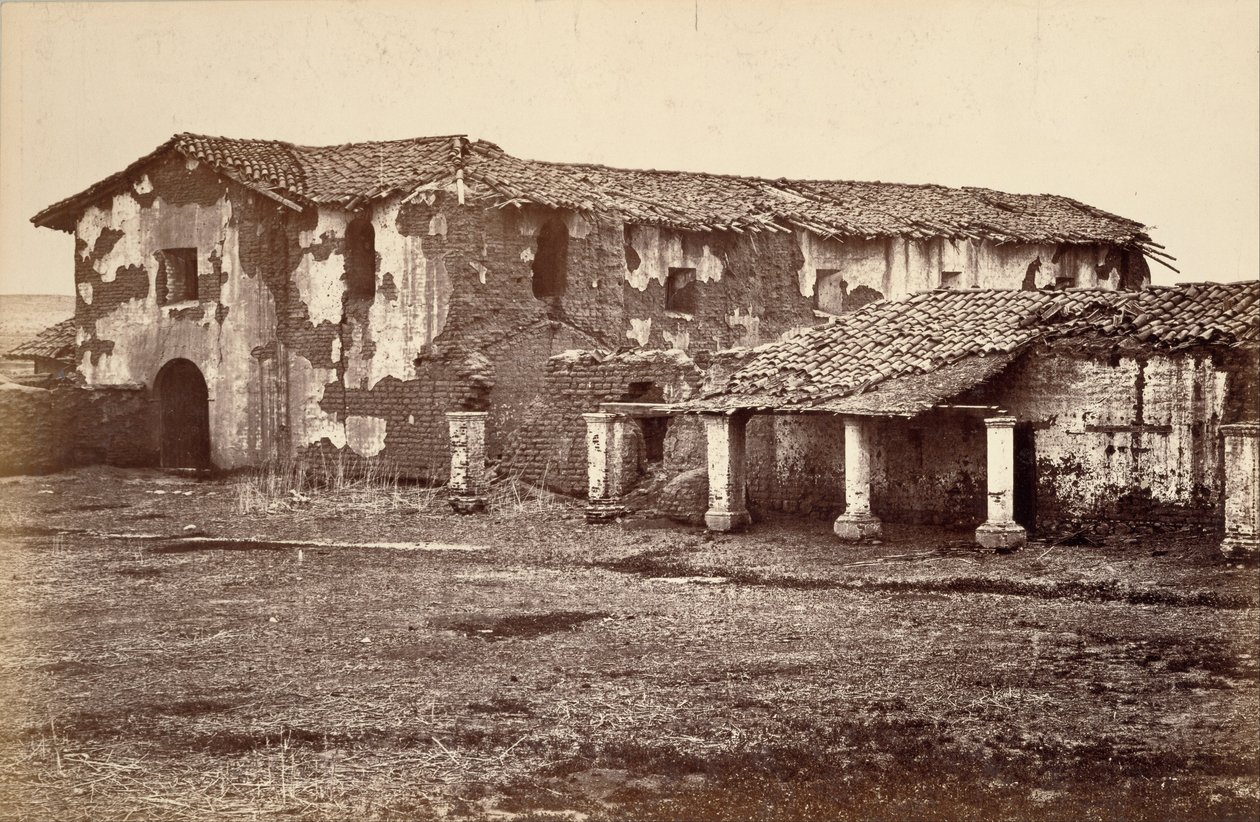 (Görev, San Fernando Rey) by Carleton E. Watkins