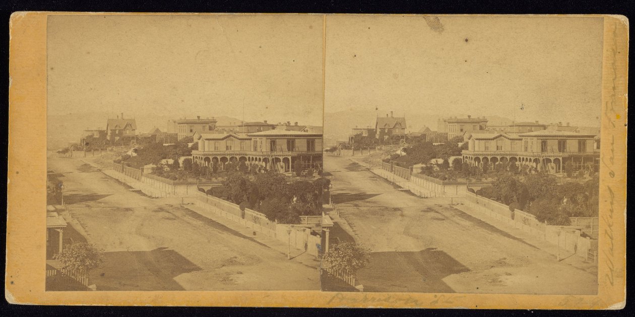 Harrison St. by Carleton Watkins