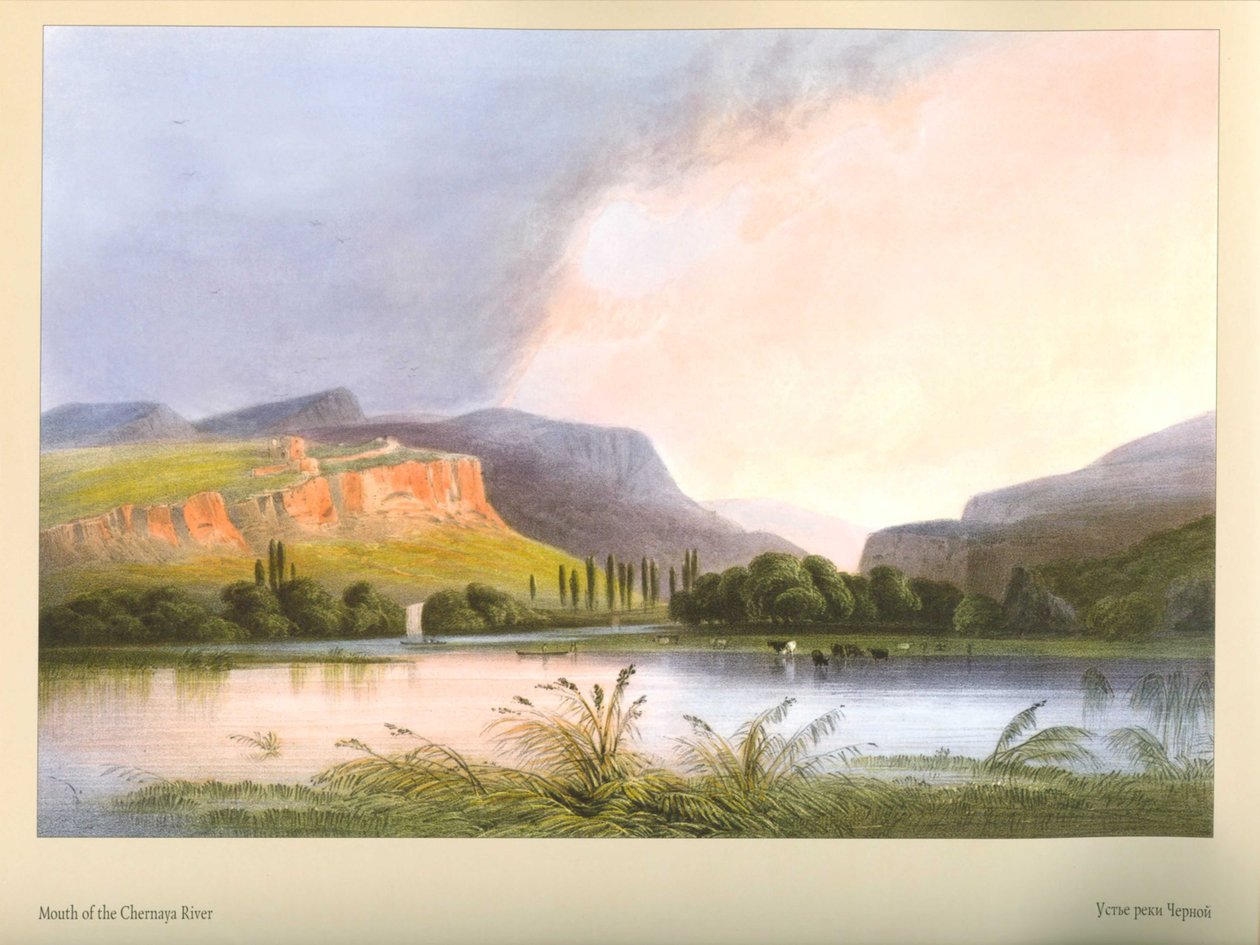 Carlo Bossoli. Chernaya Nehri