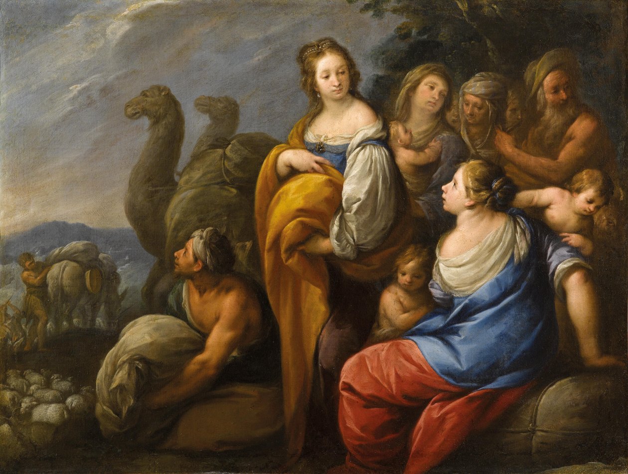 Rachel idolleri gizler by Carlo Francesco Nuvolone