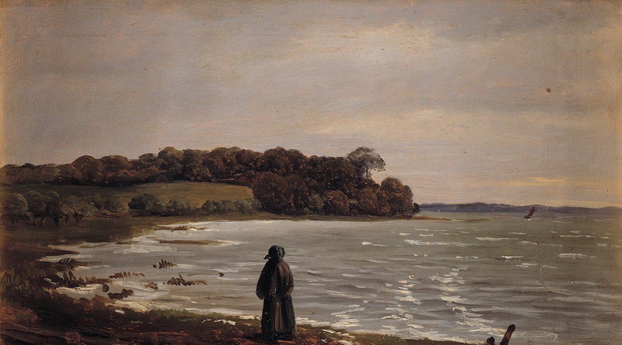 Rüzgarda Præstø Fiyordu tarafından by Carlo Dalgas
