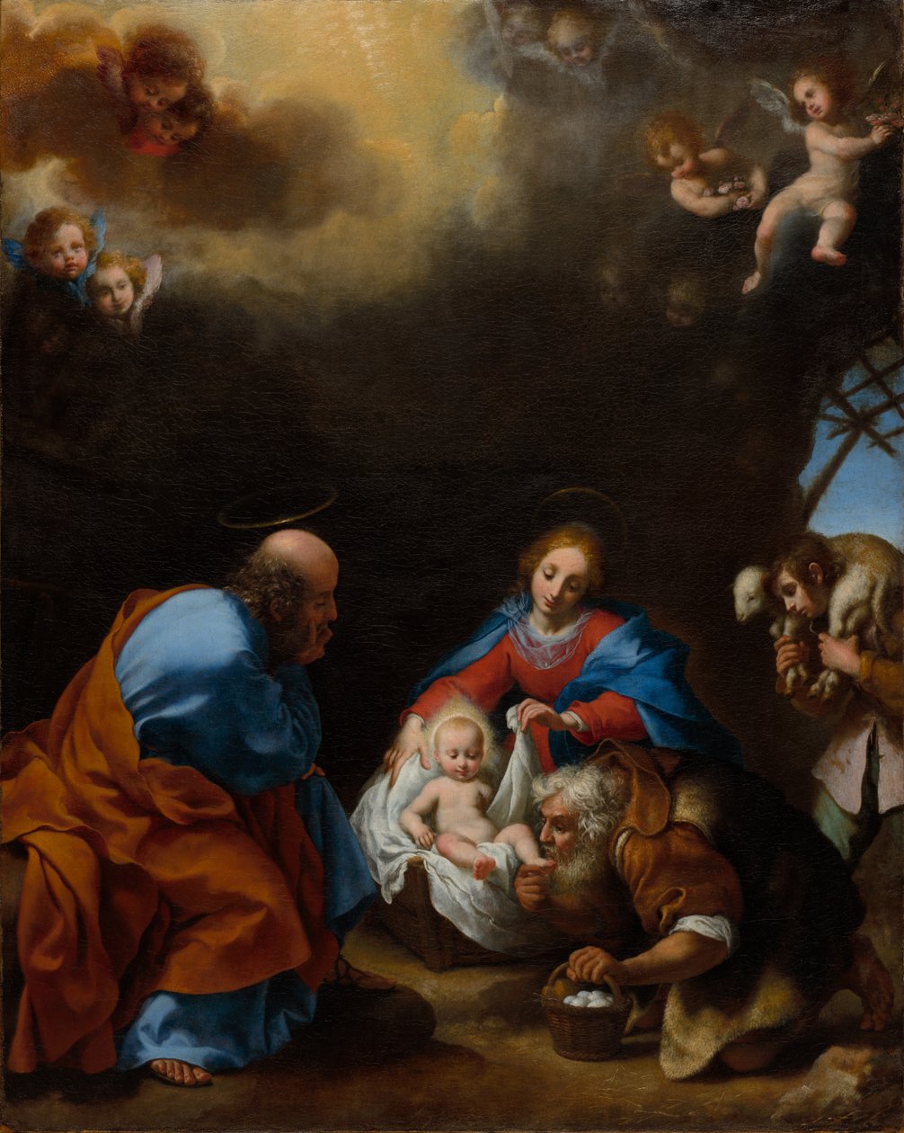 Çobanların Hayranlığı, c. 1670. by Carlo Dolci