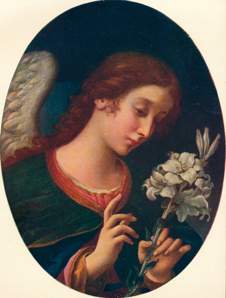 Müjde Meleği, 17. yüzyıl by Carlo Dolci