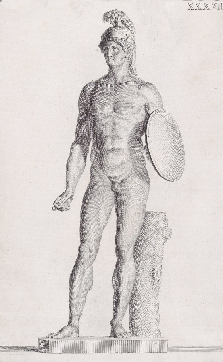 Mars Heykeli, 1734 by Carlo Gregori