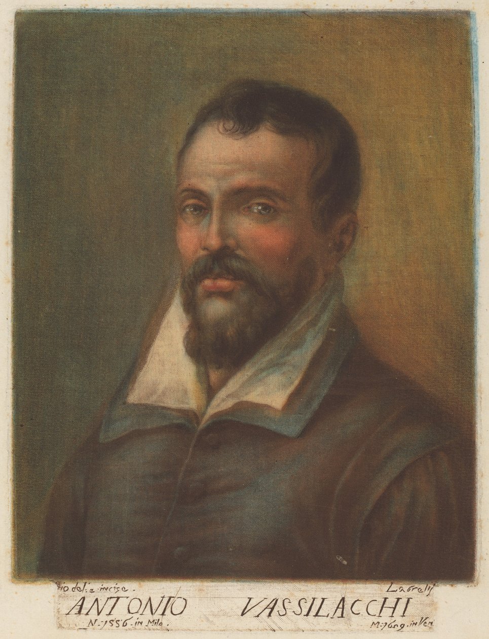 Antonio Vassilacchi, 1789. by Carlo Lasinio