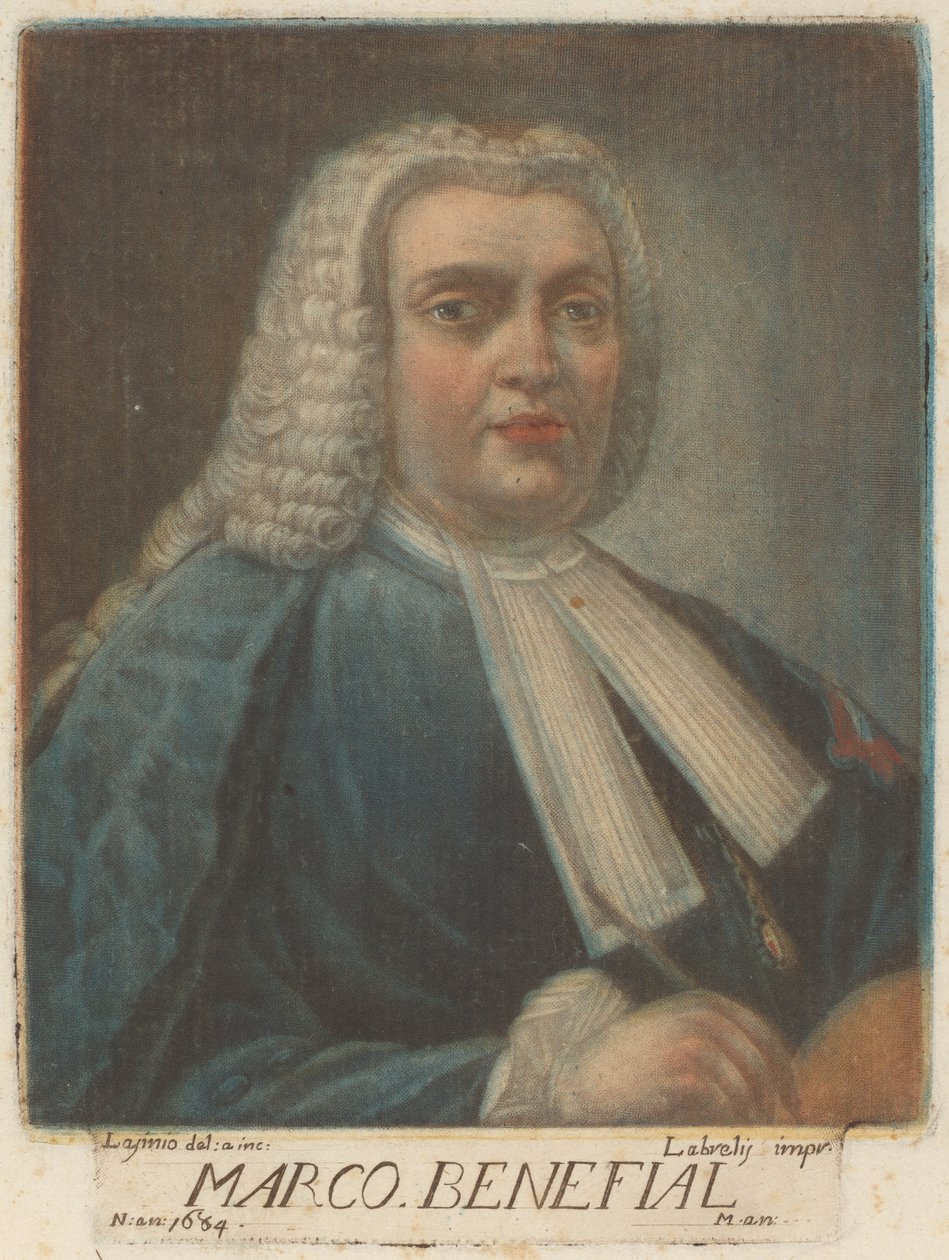 Marco Faydalı by Carlo Lasinio, after Marco Benefial