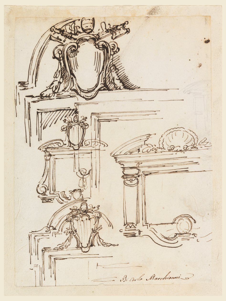 Tablet Çerçeveleri için Altı Eskiz by Carlo Marchionni