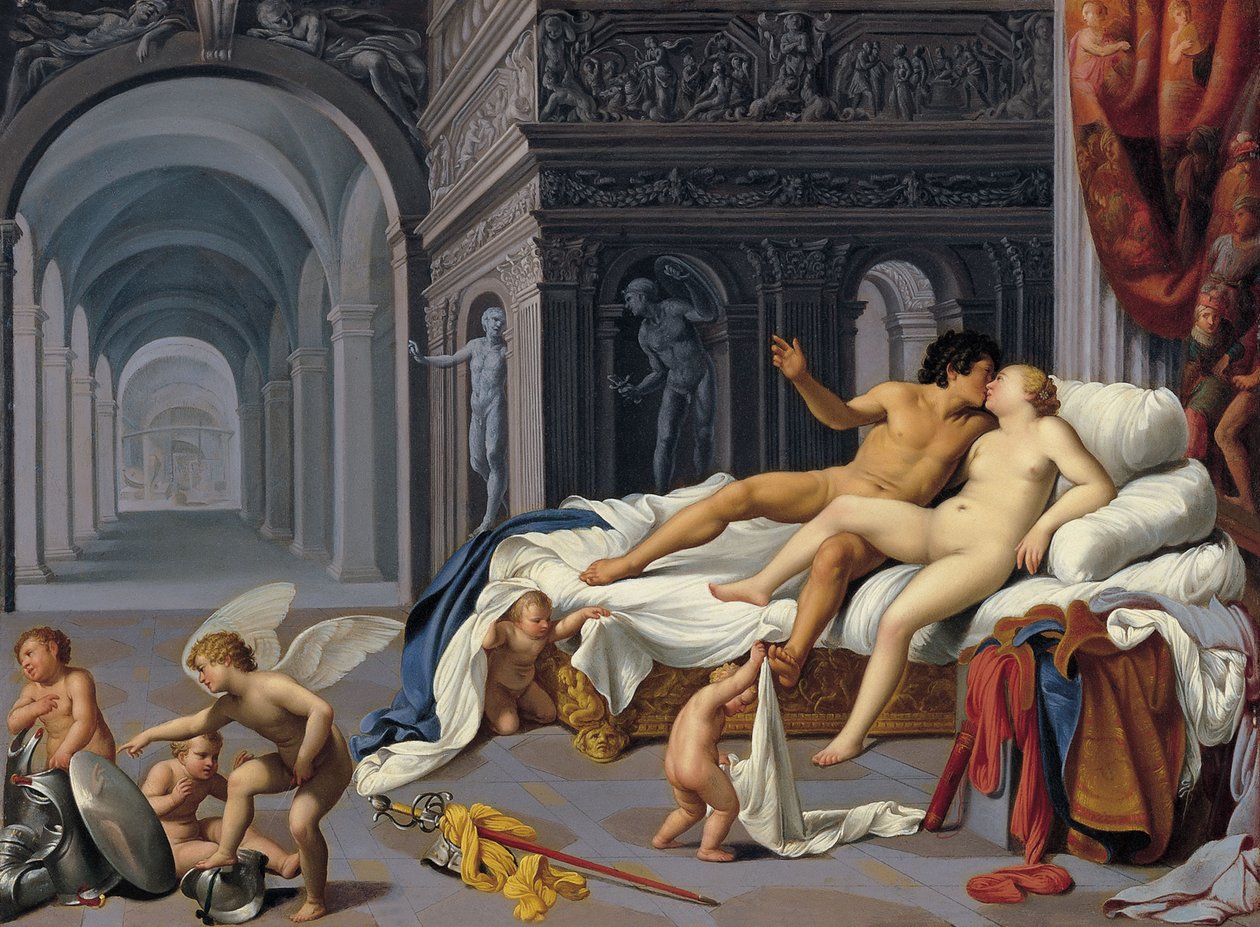 Venüs ve Mars by Carlo Saraceni